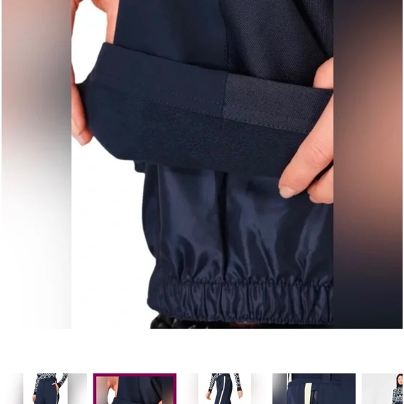 Sweaty Betty Navy Blue Alpine Ski Water Resistant Snow Pants - Picture 3 of 7